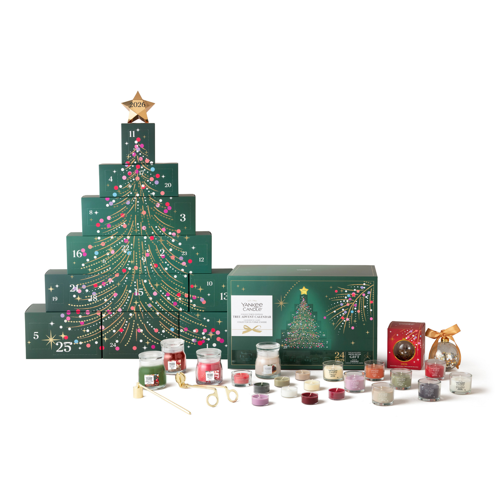 Collector's Edition Tree Advent Calendar Yankee Candle - Image 5